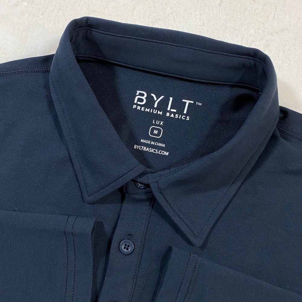 BYLT Basics Navy Polo Shirt